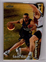 Grant Hill 1997 1998 Topps Finest Rare Gold Die Cut Series Mint Card #308
