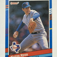 Nolan Ryan 1991 Donruss Series Mint Card #89