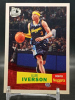 Allen Iverson 2007 2008 Topps 50th Anniversary Variation Mint Card #33

