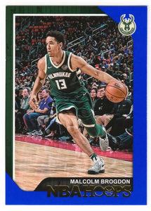 Malcolm Brogdon 2018 2019 Panini NBA Hoops Blue Series Mint  Card #34