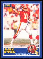Mark Rypien 1989 Score Series Mint Card #105
