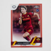Valentina Giacinti 2022 2023 Topps Chrome Women's UEFA Rose Series Mint Card #76
