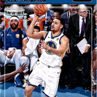 Klay Thompson 2018 2019 Panini NBA Hoops Lights Camera Action Series Mint Card  #LCA13