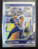 Cooper Kupp 2024 Donruss Optic Silver Prizm Series Mint Card #116
