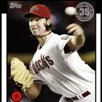 Randy Johnson 2021 Topps Baseball 35th Anniversary Series Mint Card  #86B-54