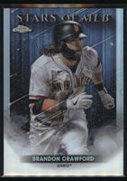 Brandon Crawford 2022 Topps Stars Of MLB Series Mint Card #SMLB-81
