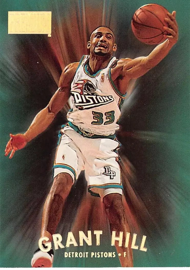 Grant Hill 1997 1998 SkyBox Premium Promotional Sample Series Mint Card