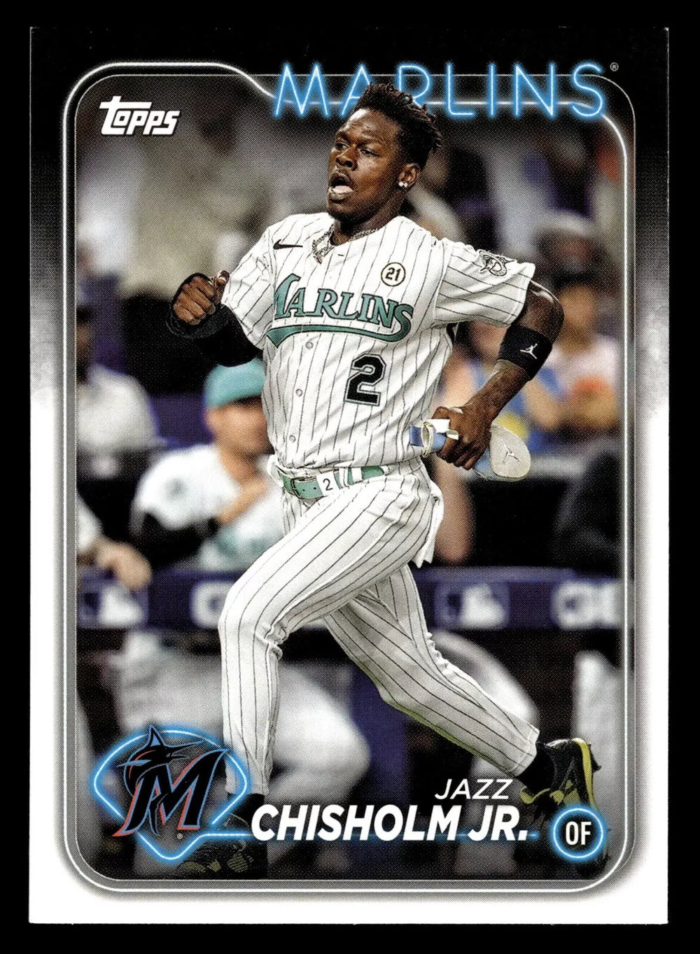 Jazz Chisholm Jr 2024 Topps Mint Card #NL-8 from the NL All Star Set