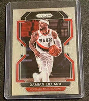 Damian Lillard 2021 2022 Panini Prizm Series Mint Card #116
