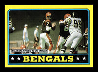 Boomer Esiason 1986 Topps Bengals Team Leaders Series Card #254

