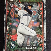 Jonatan Clase 2024 Topps Holiday Tree Series Mint Rookie Card #H14