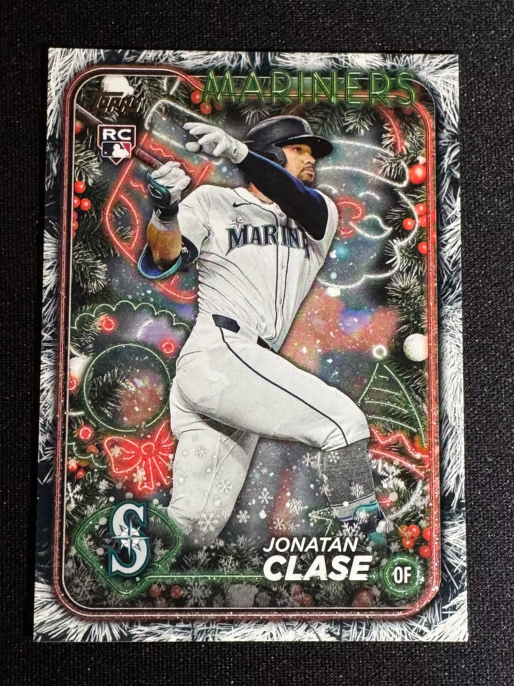 Jonatan Clase 2024 Topps Holiday Tree Series Mint Rookie Card #H14
