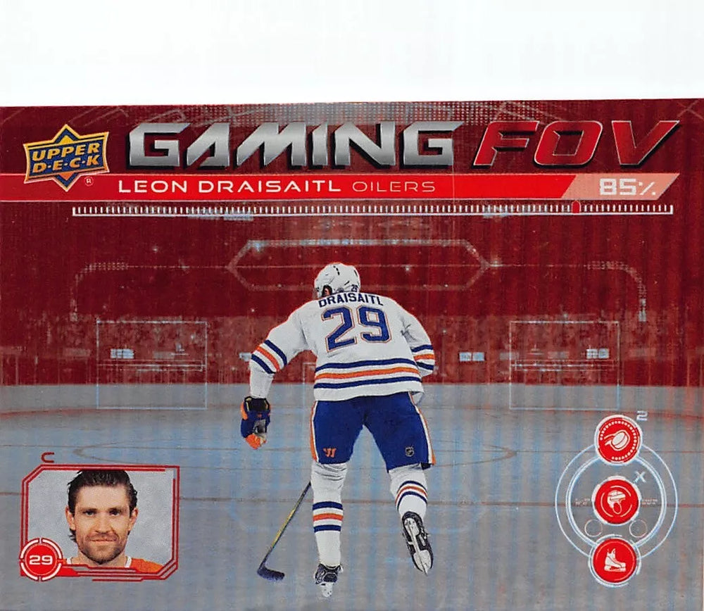 Leon Draisaitl 2024 2025 Upper Deck Gaming FOV Series Mint Card #GFOV6