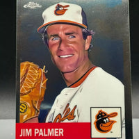 Jim Palmer 2022 Topps Chrome Platinum Anniversary Mint Card #43