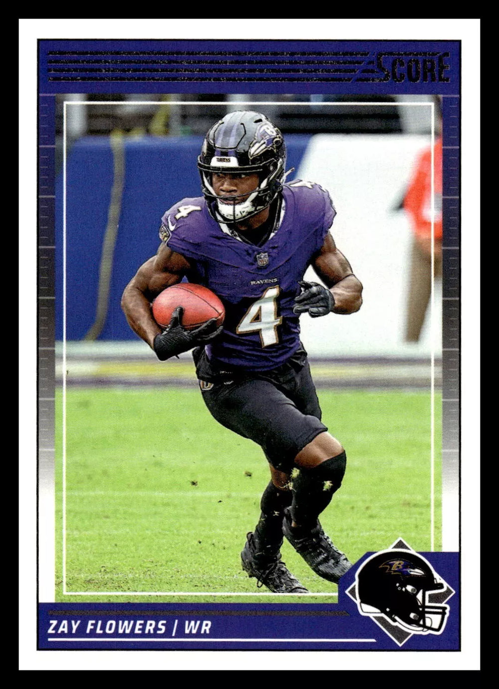 Zay Flowers 2024 Panini Score Series Mint Card #23