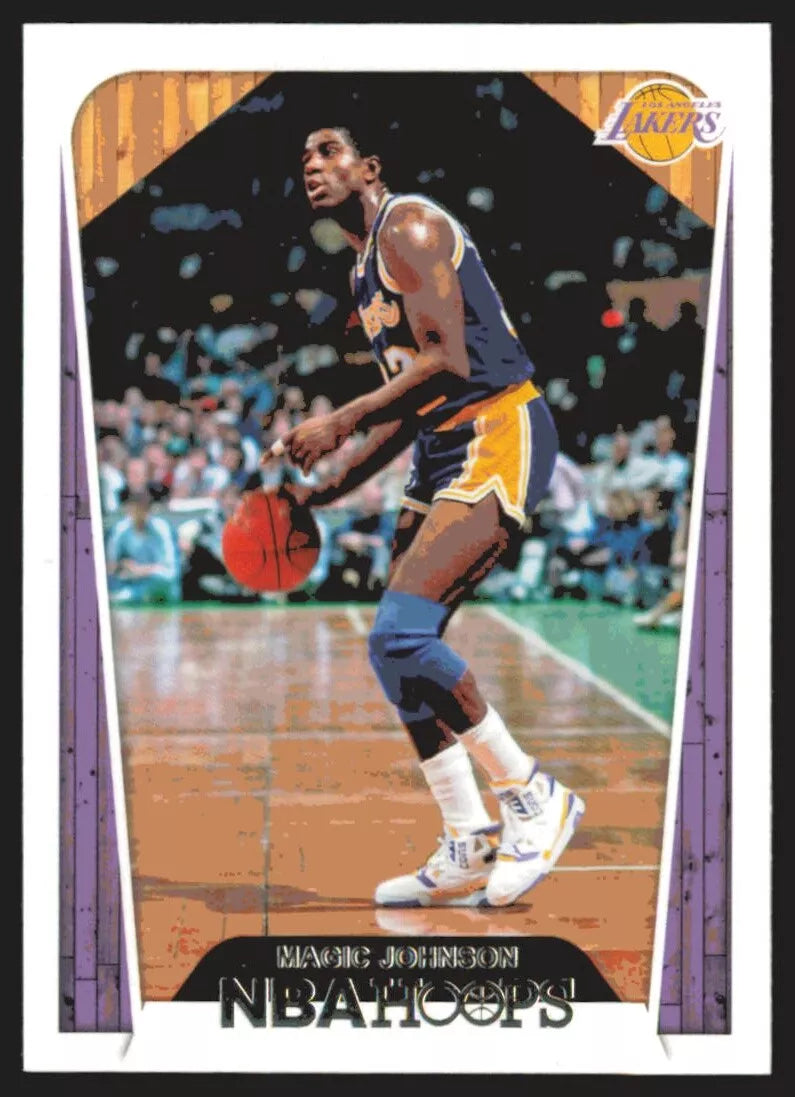 Magic Johnson 2018 2019 Panini NBA Hoops Series Mint Card #283