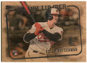 Adley Rutschman 2023 Topps Heavy Lumber Rookie Card #HL-35 Very Hard to Find