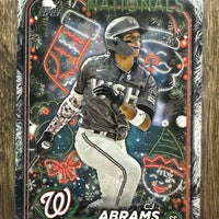 CJ Abrams 2024 Topps Holiday Tree Series Mint Card #H47