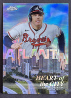 Freddie Freeman 2022 Topps Chrome Heart of the City Series Mint Card #HOC-5
