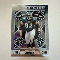 Jason Kelce 2024 Panini Absolute Draft Diamonds Series Mint Card #DD-JKE
