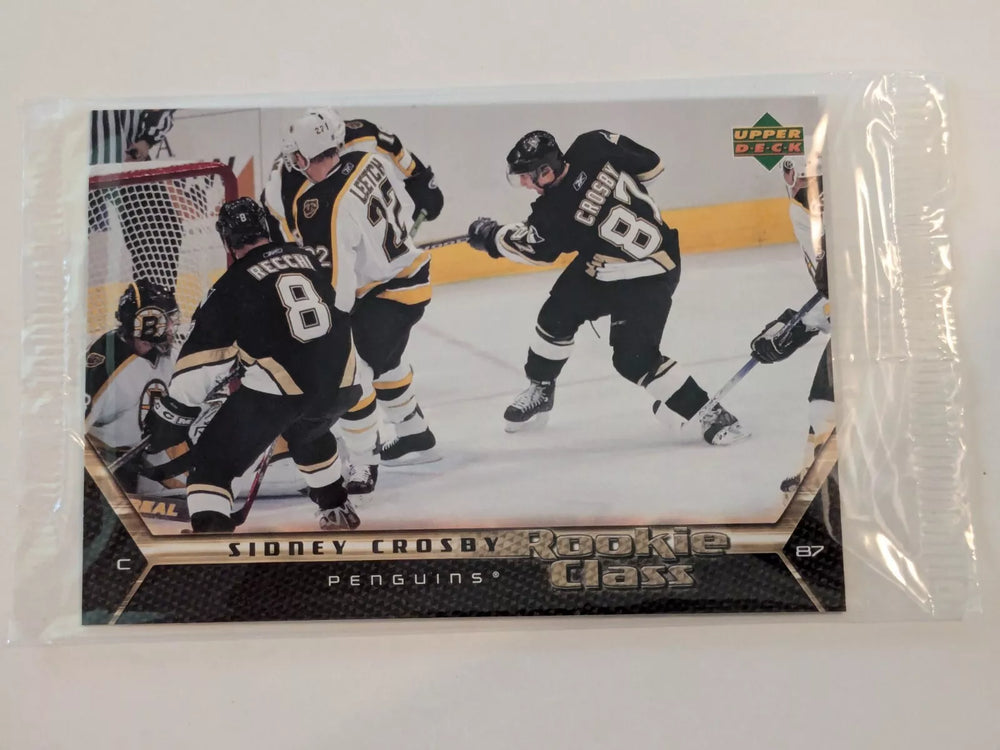 Sidney Crosby 2006 Upper Deck Rookie Class Commemorative Boxtoppers Oversized Card #CC1