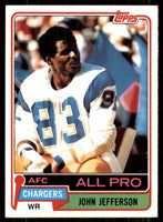 John Jefferson 1981 Topps Series Mint Card #190
