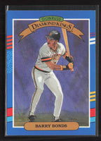 Barry Bonds 1991 Donruss Diamond Kings Series Mint Card #4
