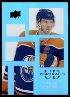 Connor McDavid 2024 2025 Upper Deck UD Portraits Series Card #P33
