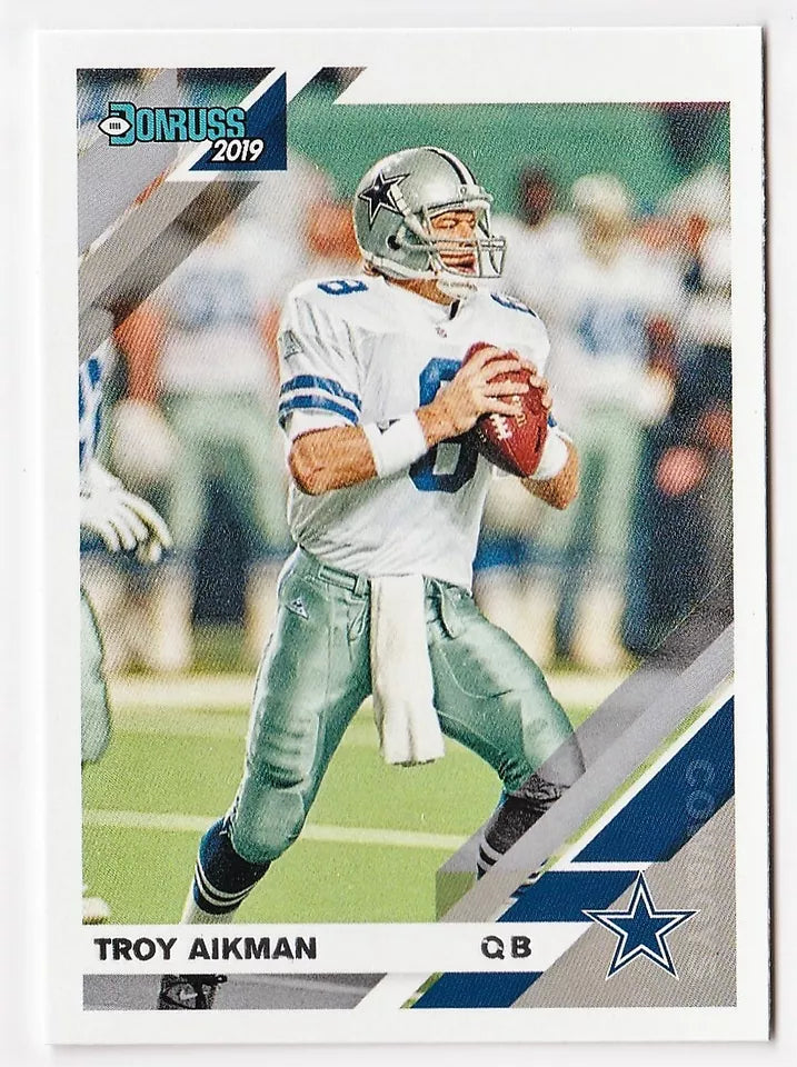 Troy Aikman 2019 Donruss Series Mint Card #81