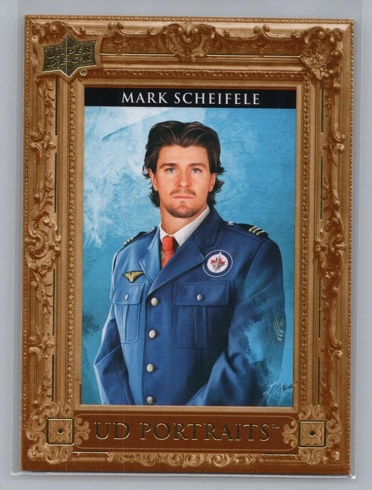 Mark Scheifele 2023 2024 Upper Deck UD Portraits Mint Card  #P49