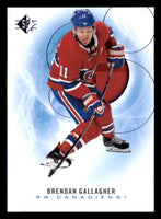 Brendan Gallagher 2020 2021 SP Blue Series Mint Card  #65
