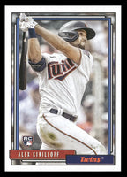 Alex Kirilloff 2021 Topps Update 1992 Topps Redux Series Mint Rookie Card #T92-29
