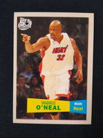 Shaquille O'Neal 2007 2008 Topps 50th Anniversary Variation Series Mint Card #32
