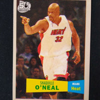 Shaquille O'Neal 2007 2008 Topps 50th Anniversary Variation Series Mint Card #32