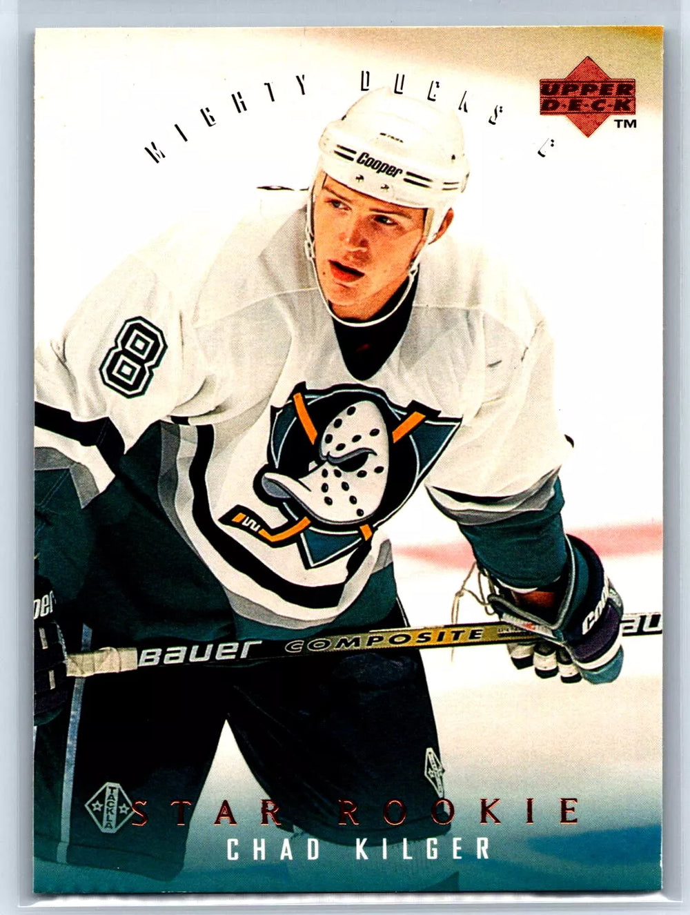 Chad Kilger 1995 1996 Upper Deck Star Rookie Series Mint Card #262