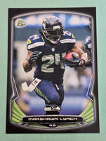 Marshawn Lynch 2014 Bowman Black Border Series Mint Card  #20
