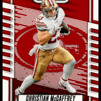 Christian McCaffrey 2021 Panini Absolute Series Mint Card #43