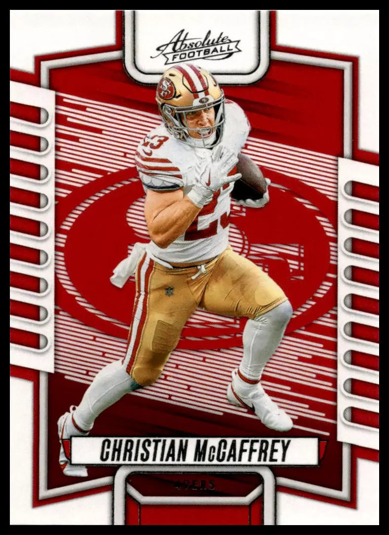 Christian McCaffrey 2021 Panini Absolute Series Mint Card #43