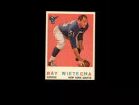 Ray Wietecha 1959 Topps EX Condition Card #99
