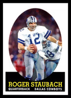 Roger Staubach 2007 Topps Turn Back The Clock Series Mint Card #21
