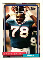 Bruce Smith 1992 Topps Series Mint Card #693 from the High Number Set

