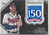 Freddie Freeman 2019 Topps 150th Anniversary Commemorative Patch #AMP-FF
