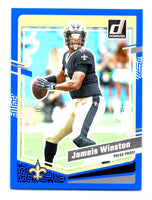 Jameis Winston 2023 Donruss Press Proof Blue Series Mint Card #214
