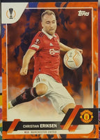 Christian Eriksen 2022 2023 Topps UEFA Club Competitions Inferno Foil Series Mint Card #127
