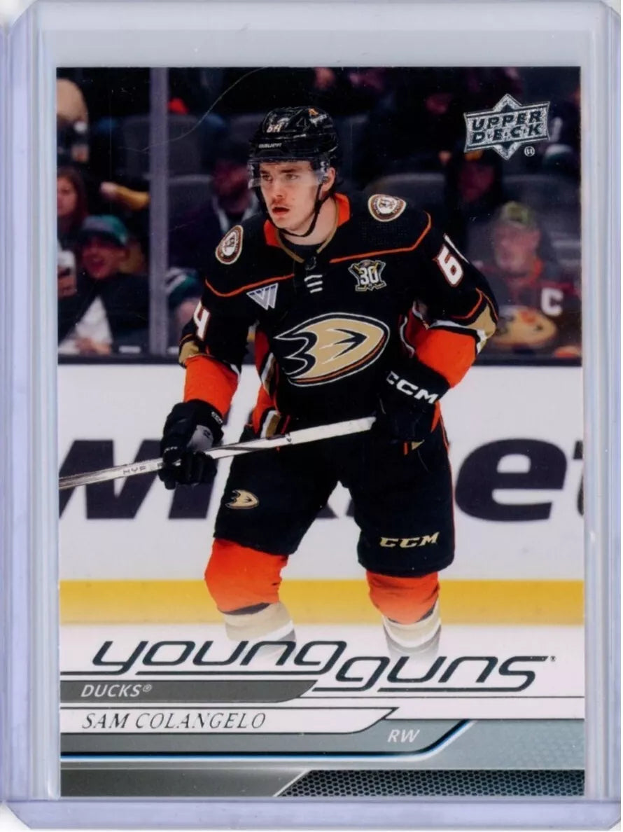 Sam Colangelo 2024 2025 Upper Deck Young Guns Mint Card #240