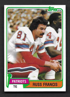 Russ Francis 1981 Topps Series Mint Card #515
