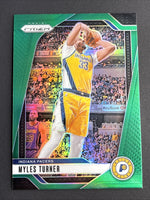 Myles Turner 2024 2025 Panini Prizm Green Series Mint Card #115

