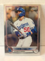 Mookie Betts 2022 Topps Chrome Series Mint Card #100
