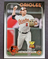 Gunnar Henderson 2024 Topps Mint Card #450
