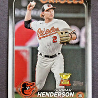 Gunnar Henderson 2024 Topps Mint Card #450